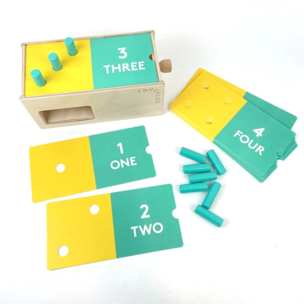 Lovevery Wooden Counting Box